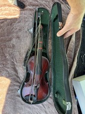 The violin is under restoration. I sell it as it is.