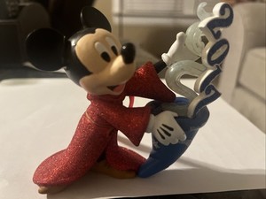 Disney DLR Sorcerer Mickey Mouse 2017 Holiday Christmas Ornament