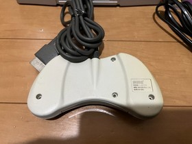 SEGA Saturn Console White Color & Controller with games Japan 0104