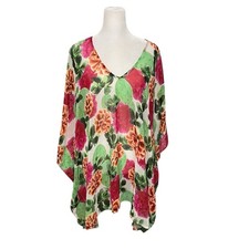 Show Me Your Mumu Cactus Bloom Petal Tunic Size Small