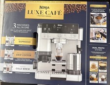 Ninja Espresso Machine Luxe Caf  Premier Series Drip Coffee Maker - Silver