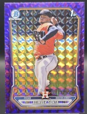 2026 Bowman Alimber Santa 1st Purple Geometric 121/250 ~ Houston Astros BCP30