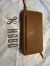 HOBO Nila Leather Wallet Warm Honey