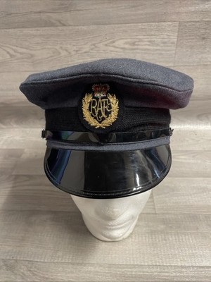 Original British Royal Air Force RAF Peaked Cap - Size 57 cm