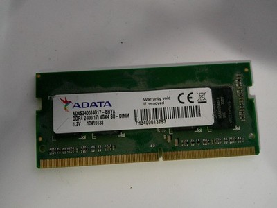 ADATA DDR4 2400MHz SO-DIMM laptop memory module, AD4S2400J4G17-BHYA