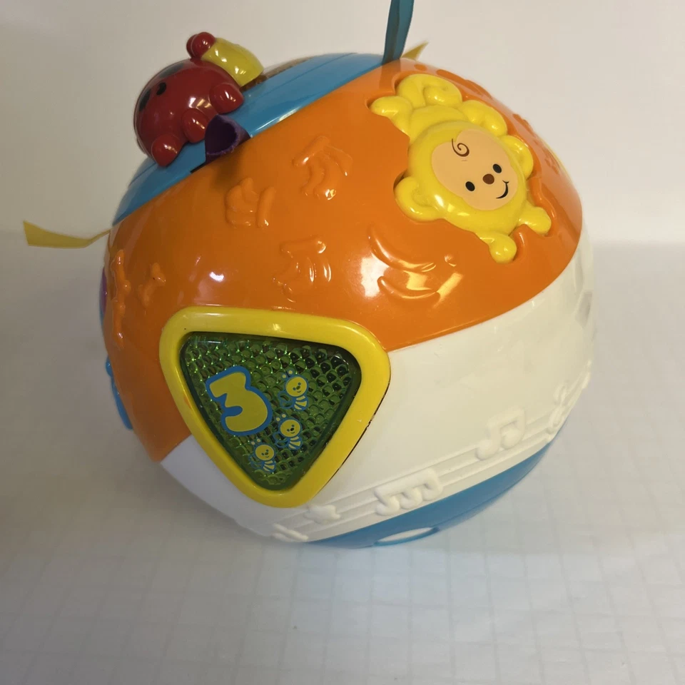 En muy buena condición VTech Move and Crawl BABY BALL 6-12 meses luces, música y sonidos Foto 4 de 4