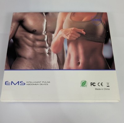 Abs Smart EMS Intelligent Pulse Abdomen Device Trainer Muscle Fat Burning System