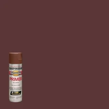 Rust-Oleum 7569-838 Professional Flat Red Primer Spray 15 oz. (Pack of 6)