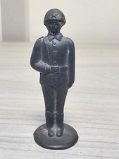 Vintage Tin Toy Soldier of USSR Army WW2 Metal Figures 1970's Soviet