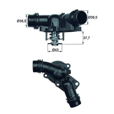 ORIGINAL  Mahle Thermostat, Kühlmittel für BMW X3 3 Compact 5 Touring 3