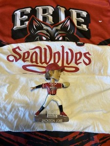 Jackson Jobe Bobblehead Erie Seawolves, Detroit Tigers Collectible