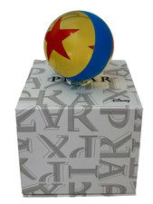 Disney Parks Arribas Brothers Pixar Ball Paperweight and Ring Stand Crystal Glas