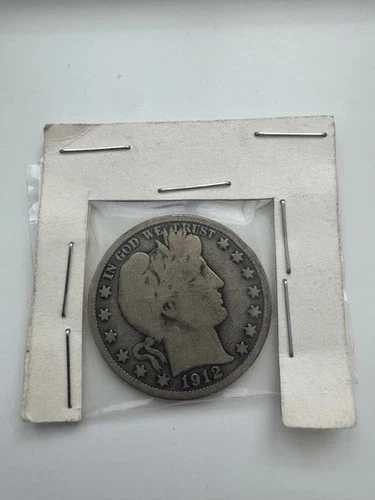 1912 Barber Half Dollar