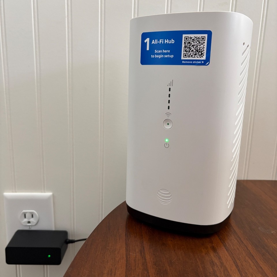 AT&T All-Fi Hub Internet Air Model BGW530-900 W/POWER SUPPLY | eBay