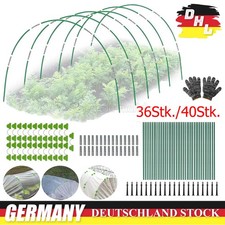 40x Pflanztunnel Bögen Gartentunnel Reifen Folientunnel Bögen Gewächshaus Tunnel