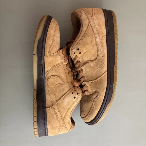 Size 7 - Nike Dunk Pro SB Low Wheat Mocha BQ6817-204