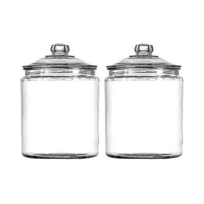 Ng Heritage Hill 1 Gallon Glass Jar With Lid Set Of 2
