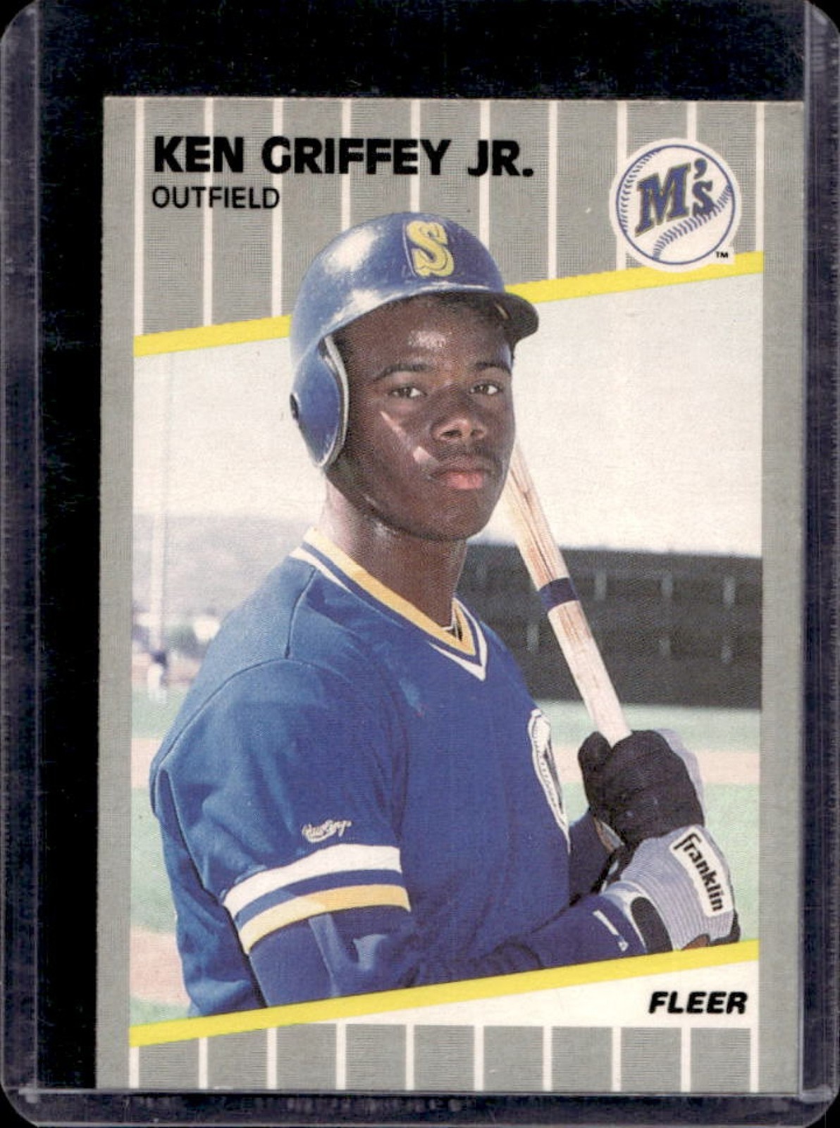 1989 Fleer Ken Griffey Jr. Rookie #548 Mariners