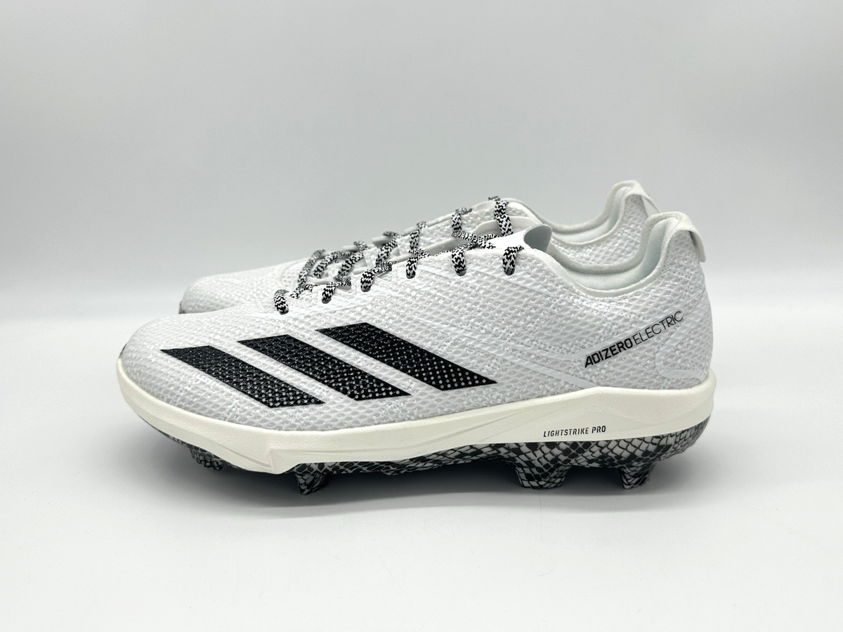 Adidas Adizero Electric 2.0 TPU Men's Size 10.5 Cleats White