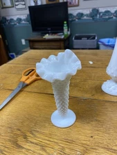 Milk Glass Fenton Figurine