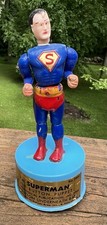 VINTAGE 1966 Superman Figure Kohner Push Pupp...