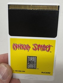 TurboGrafx 16 NINJA SPIRIT HuCARD Only 1990 Very Good Condition TESTED