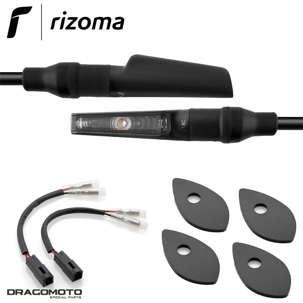 Clignotant CORSA Rizoma TS110BM en Aluminium pour Ducati Multistrada 1200 ABS