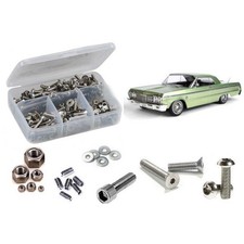 RC Screwz Stainless Steel Screw Kit RedCat 1964 Impala RCZRER076 Bearings All