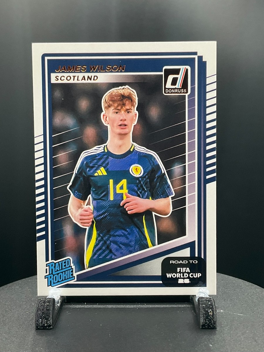 2025-26 Donruss Road to FIFA World Cup Rated Rookie #232 James
