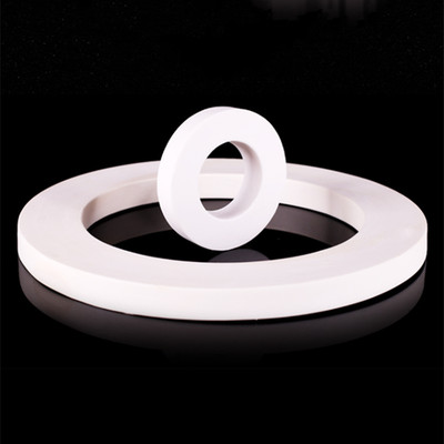 99% Alumina Corundum Flange ,High Temp Resistance For Scientific Research