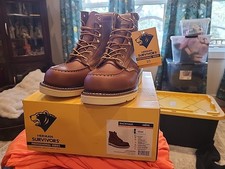 Herman Survivors Professional Series Men's Full Grain Leather Backhaul Boots 10M