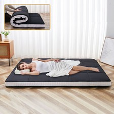 Japanese Floor Mattress Futon Mattress Foldable Roll Up Sleeping Tatami Mat New
