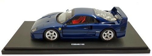 GT Spirit 1/18 Scale Resin GT914 - Ferrari F40 - Blue - Picture 4 of 5