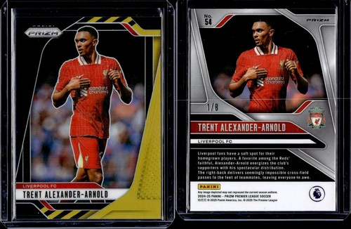 2024-25 Panini Prizm Premier League Black Gold Trent Alexander-Arnold /8