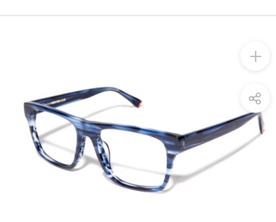 CHEETERZ CLUB TIMOTHY BLUE TIGER BLUE LIGHT FILTERING Clear Lenses Eyeglasses!