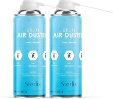 Sterlix Air Duster Can Compressed Air Spray Dust Cleaner for Electronic Devices