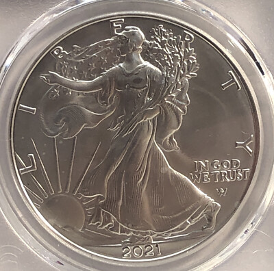 2021年 type1.type2セット イーグル銀貨 PCGS MS70 2021年 type1.type2