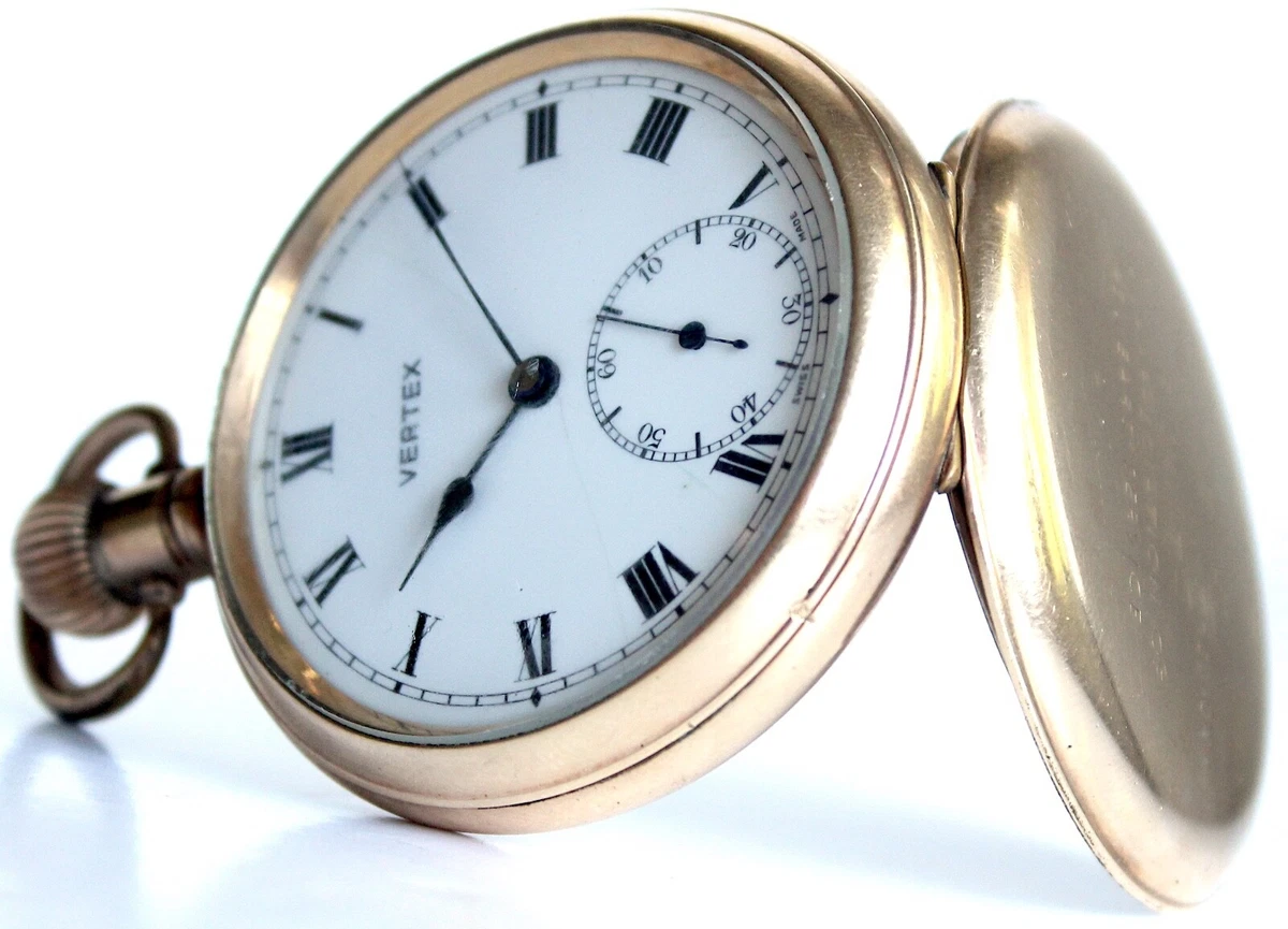 Gold pocket watches shop for sale on ebay
