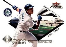 2021 Fleer Forcus Diamond Vision #13 Alex Rodriguez