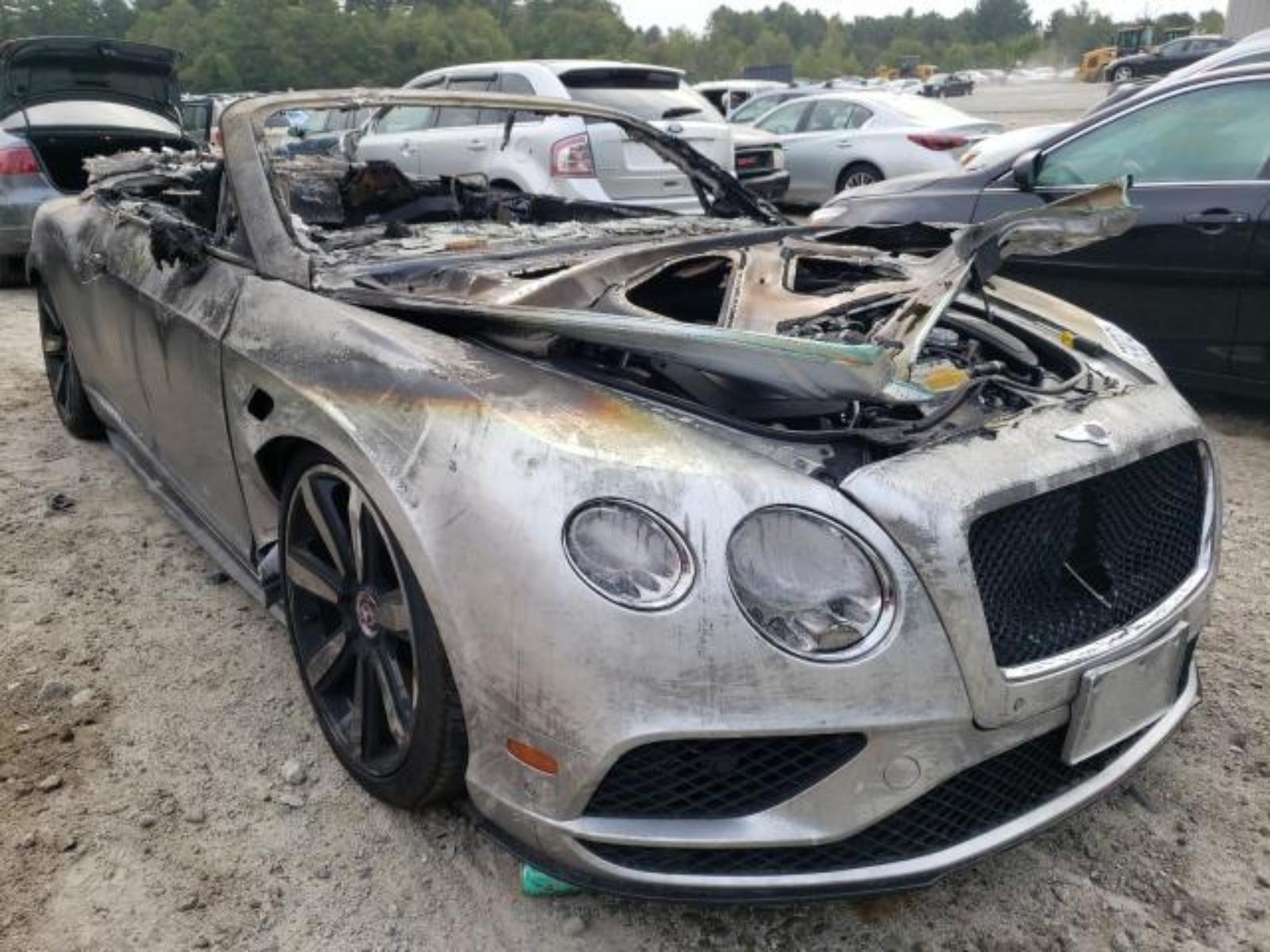 Right Rear Pass Air Suspension Strut 2017 BENTLEY CONTINENTAL GT 3W7616002F