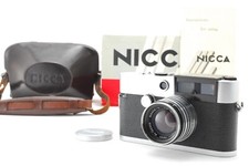 Vintage N MINT NICCA III L iiil Film Camera Body Nikkor-H 50mm f/2 From JAPAN