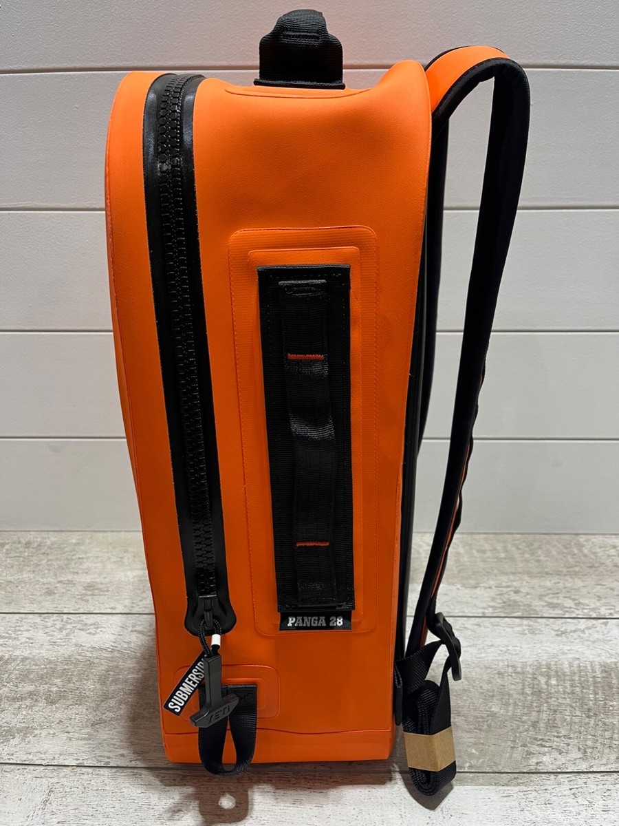 YETI Panga 28L Submersible Backpack Seasonal Color ORANGE/BLACK-King Crab  KCO!🦀