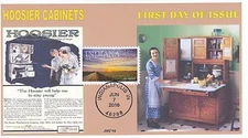 JVC CACHETS-2016 INDIANA STATEHOOD ISSUE FIRST DAY COVER FDC - HOOSIER CABINETS