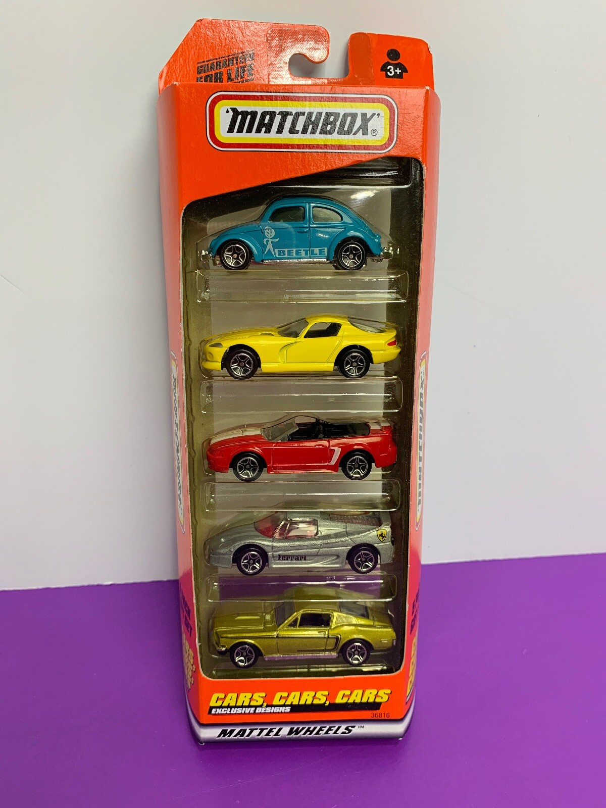 matchbox car pack