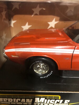 1971 Challenger R/T Hemi-Orange 1:18 Ertl American Muscle 32940 | eBay