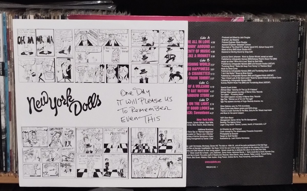 New York Dolls ‎''One Day It Will Please Us To Remember Even This