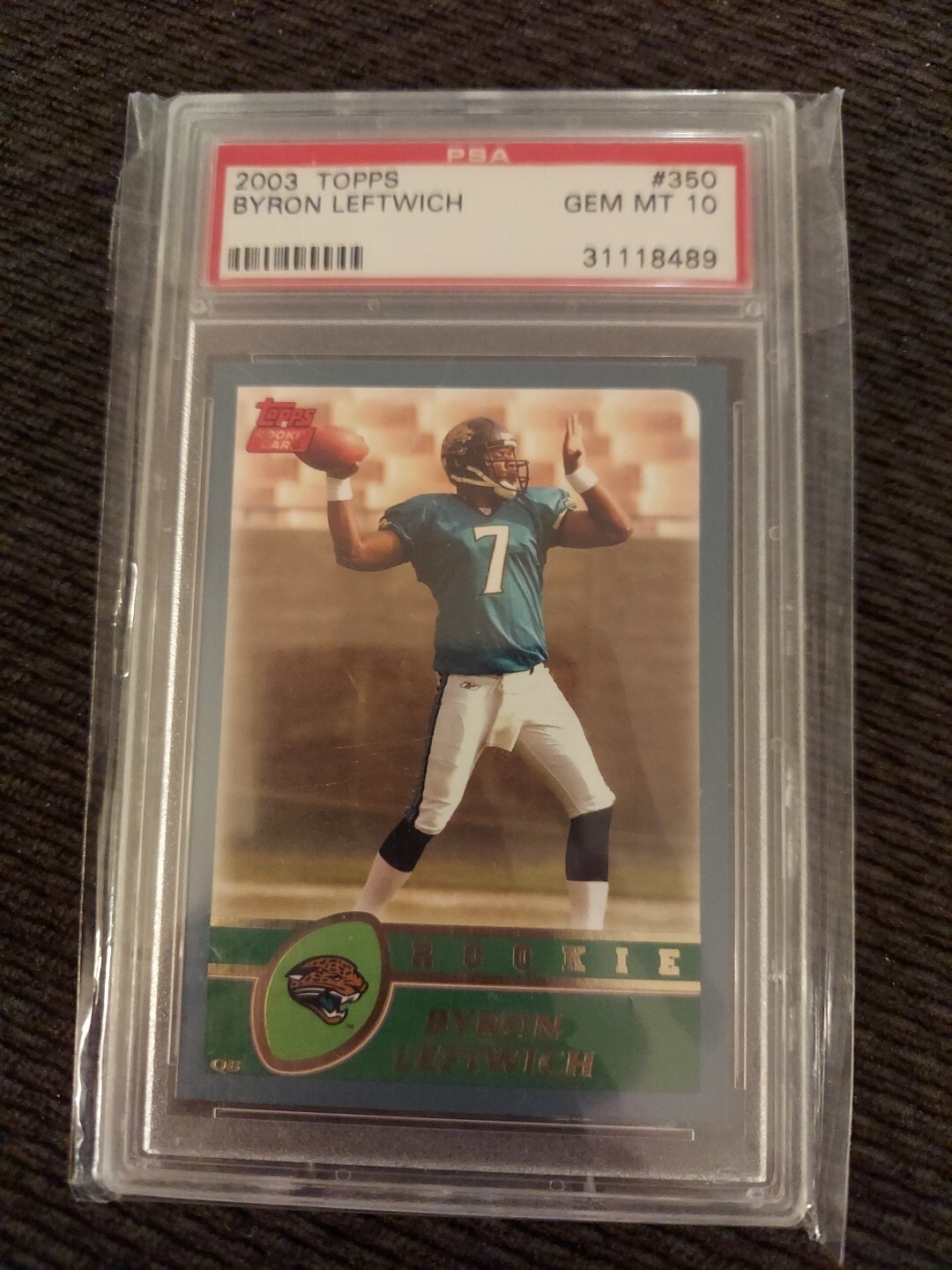 Byron Leftwich Topps #350 Base