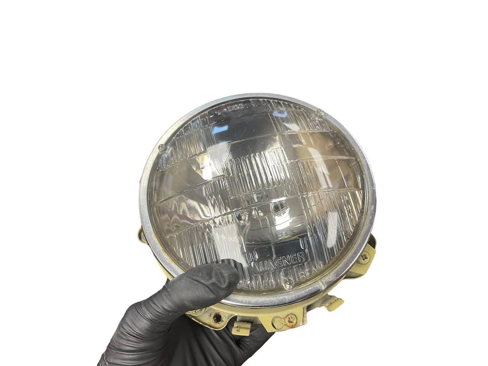 1982 - 1987 JAGUAR XJ6 WAGNER HALÓGENO DELANTERO REDONDO LÁMPARA OEM Foto 3 de 4
