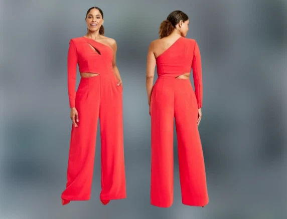 Red sales jumpsuit target