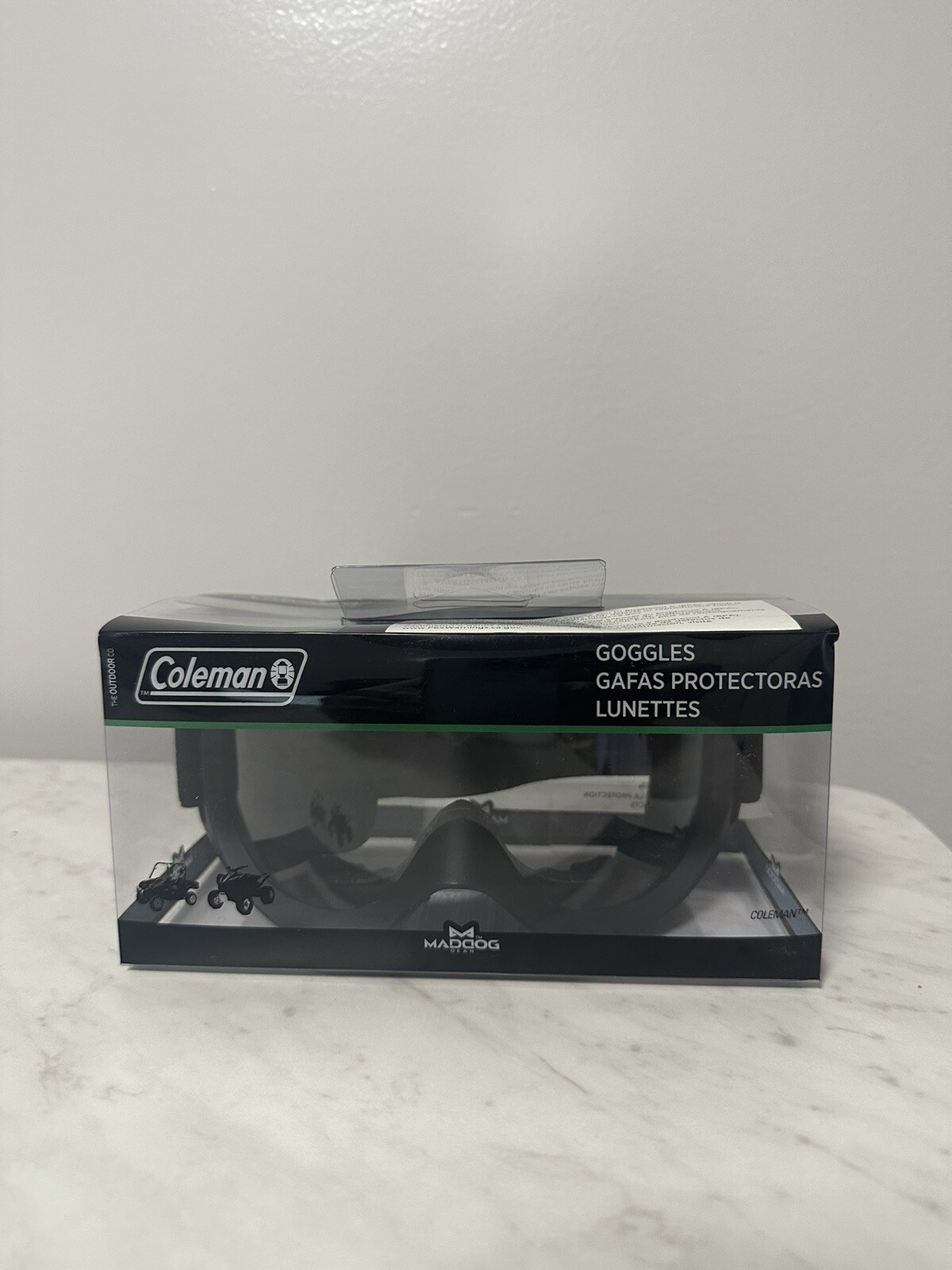 Coleman Maddog ATV/UTV Goggles, black, set of 2 